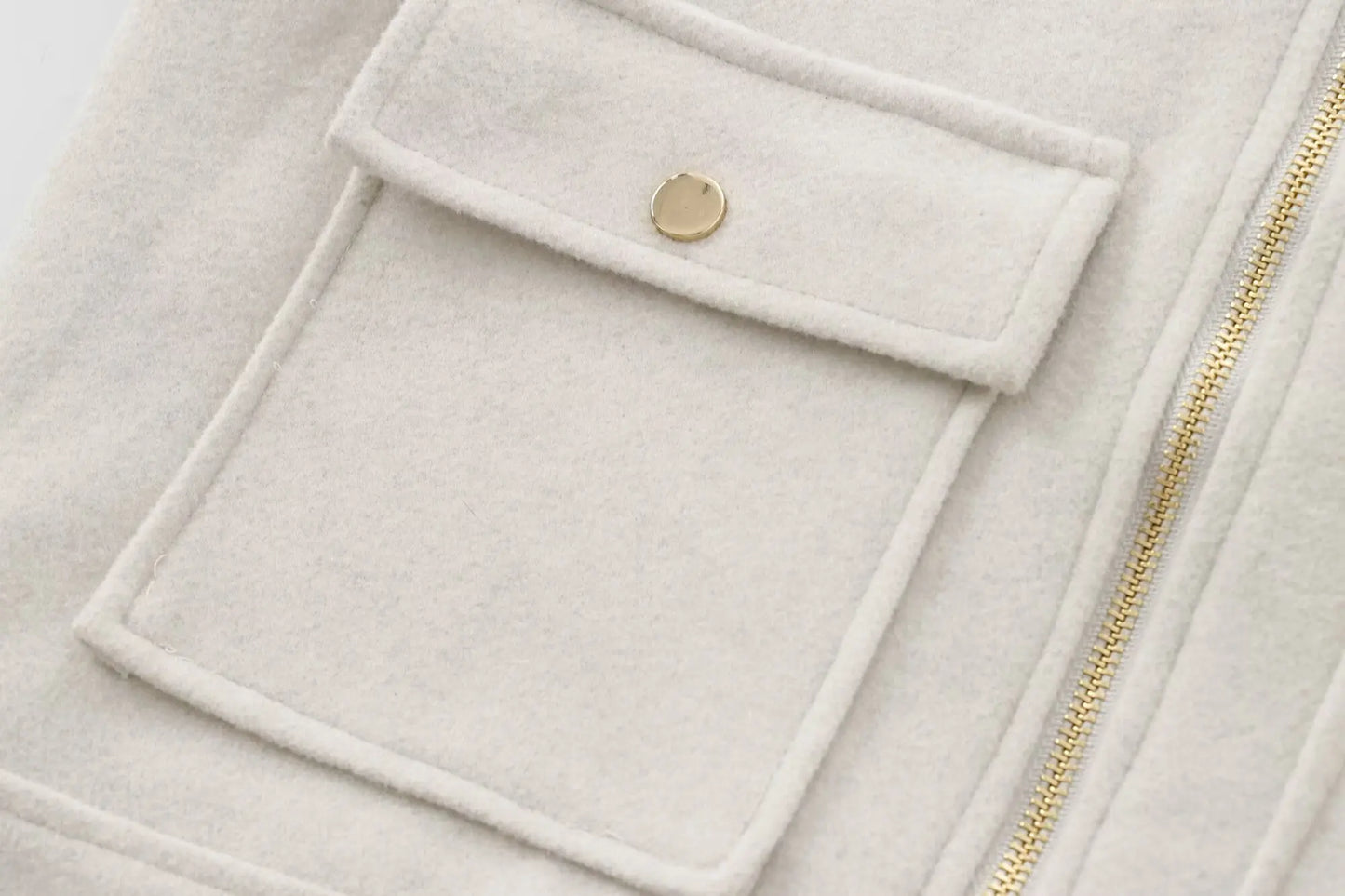 FARRUCCI Women’s Zipper Jacket — Winter 2025