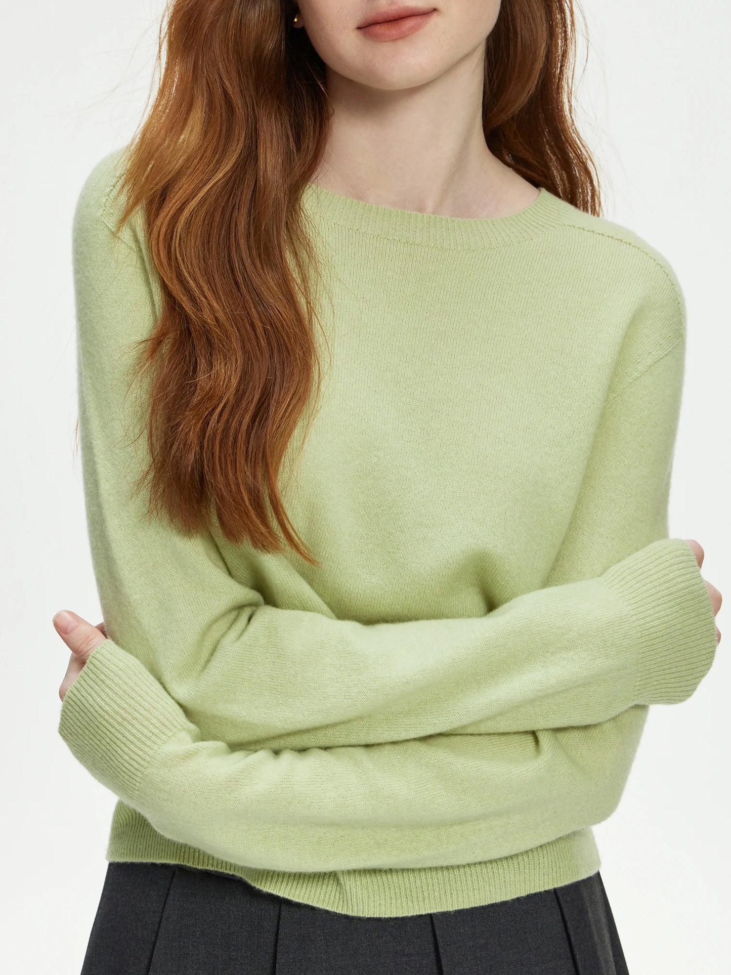 FARRUCCI 100% Wool Knit Sweater — Autumn 2025