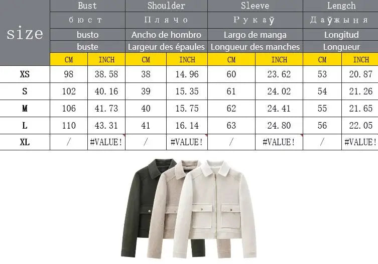 FARRUCCI Women’s Zipper Jacket — Winter 2025
