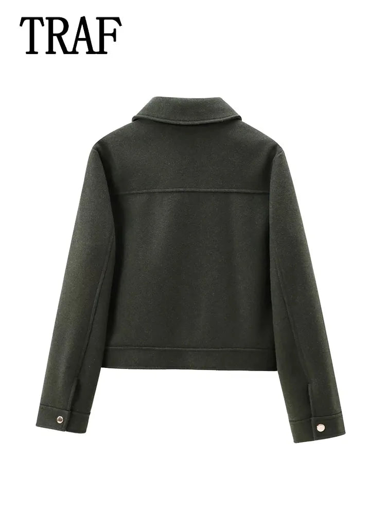 FARRUCCI Women’s Zipper Jacket — Winter 2025