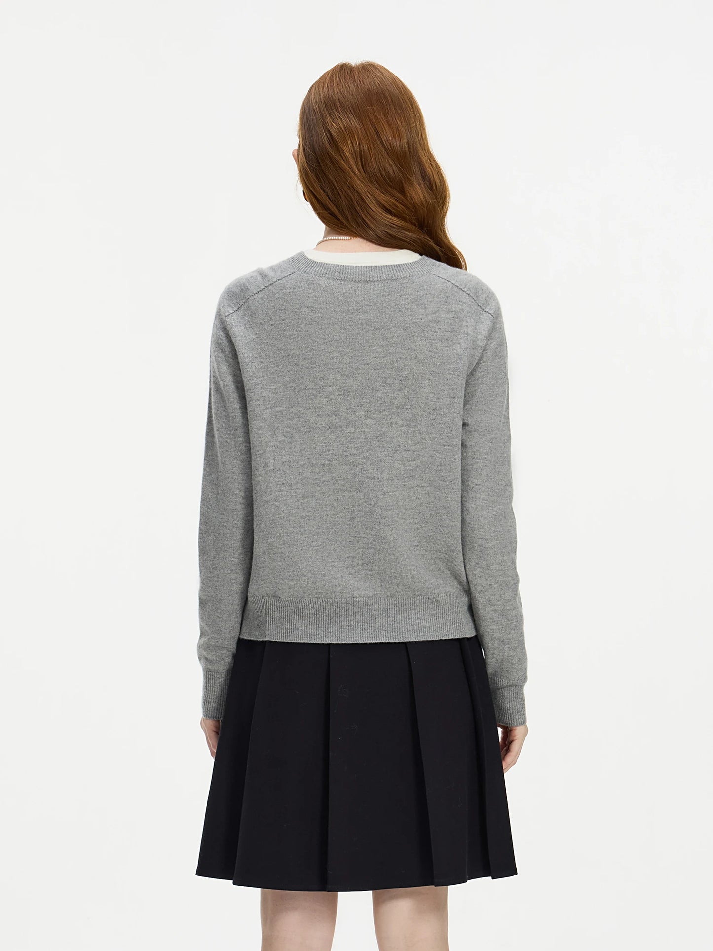 FARRUCCI 100% Wool Knit Sweater — Autumn 2025