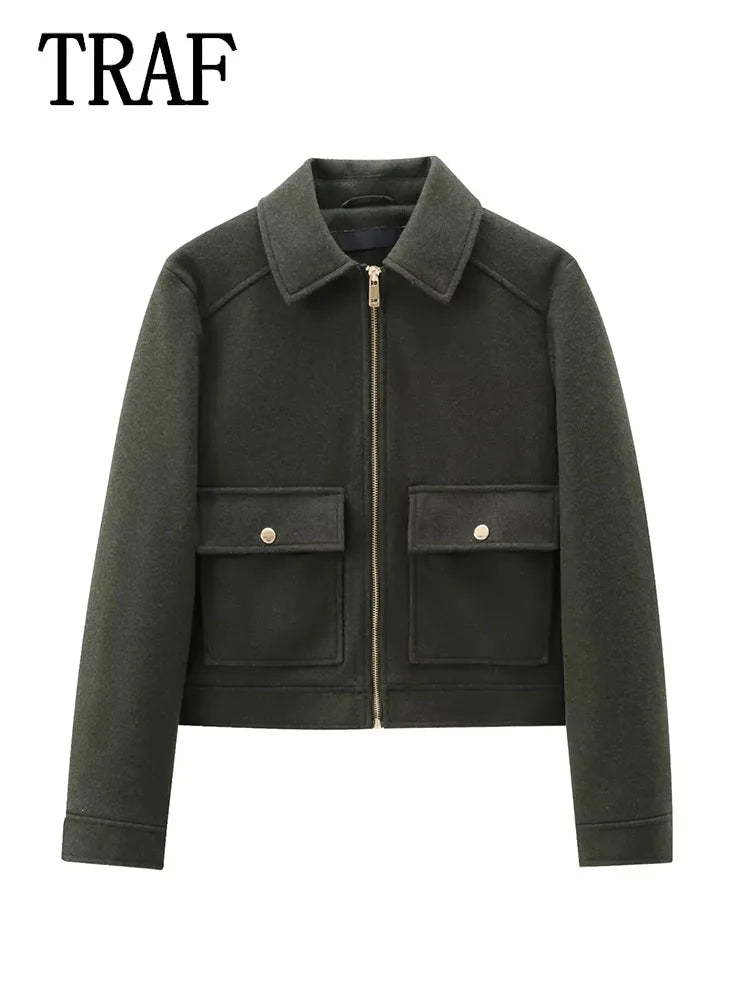FARRUCCI Women’s Zipper Jacket — Winter 2025