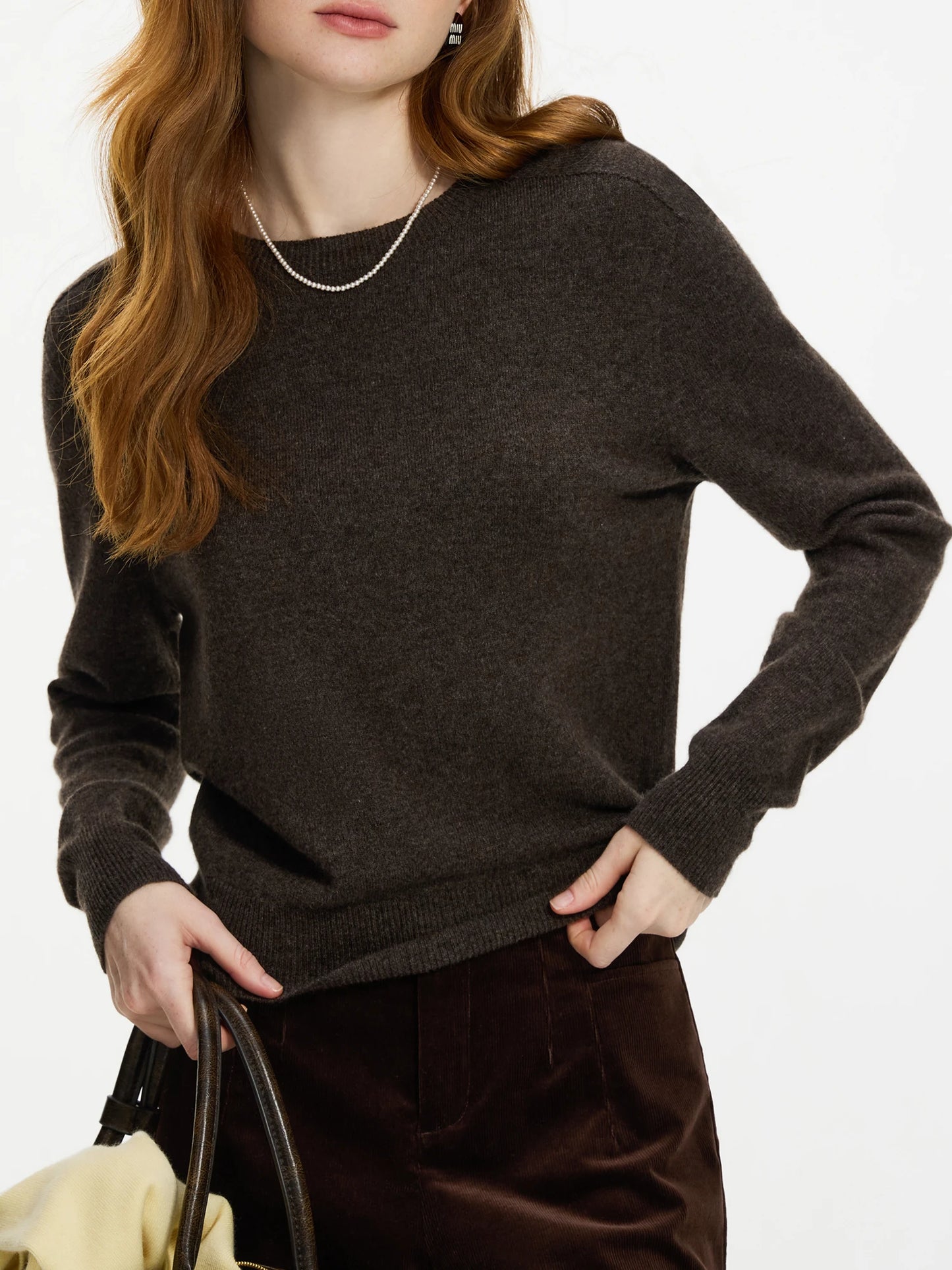 FARRUCCI 100% Wool Knit Sweater — Autumn 2025