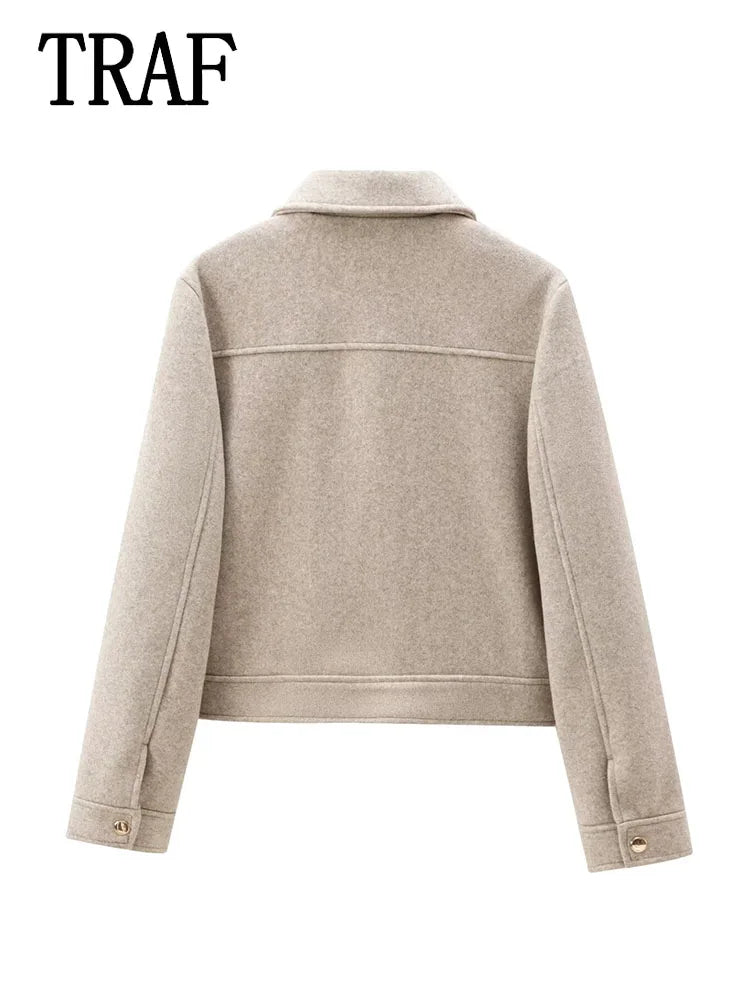 FARRUCCI Women’s Zipper Jacket — Winter 2025