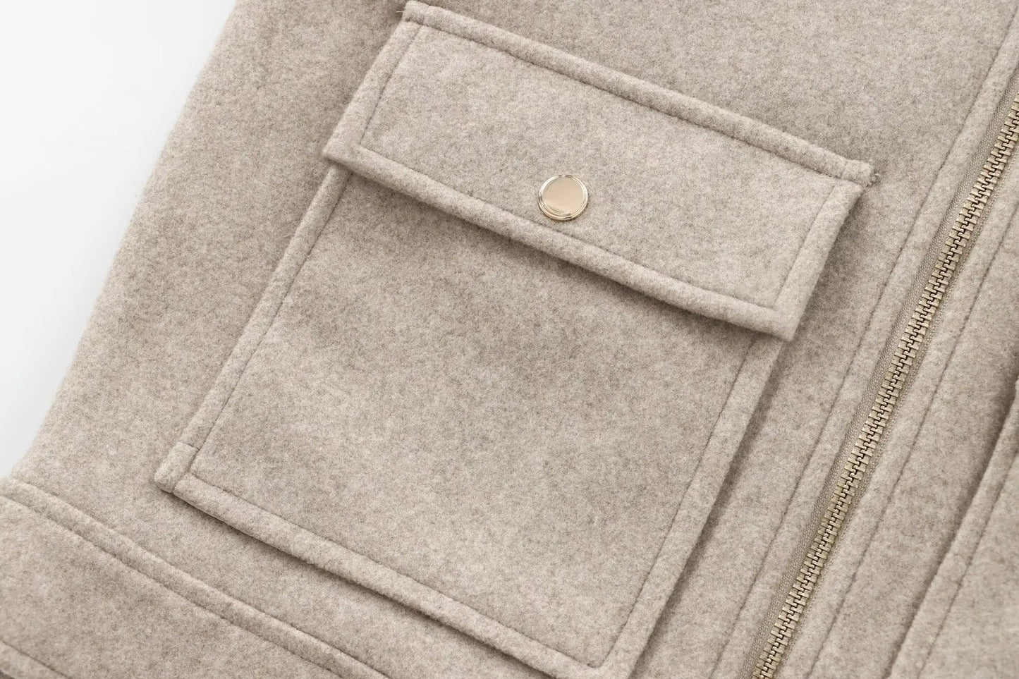 FARRUCCI Women’s Zipper Jacket — Winter 2025