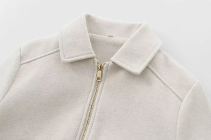 FARRUCCI Women’s Zipper Jacket — Winter 2025