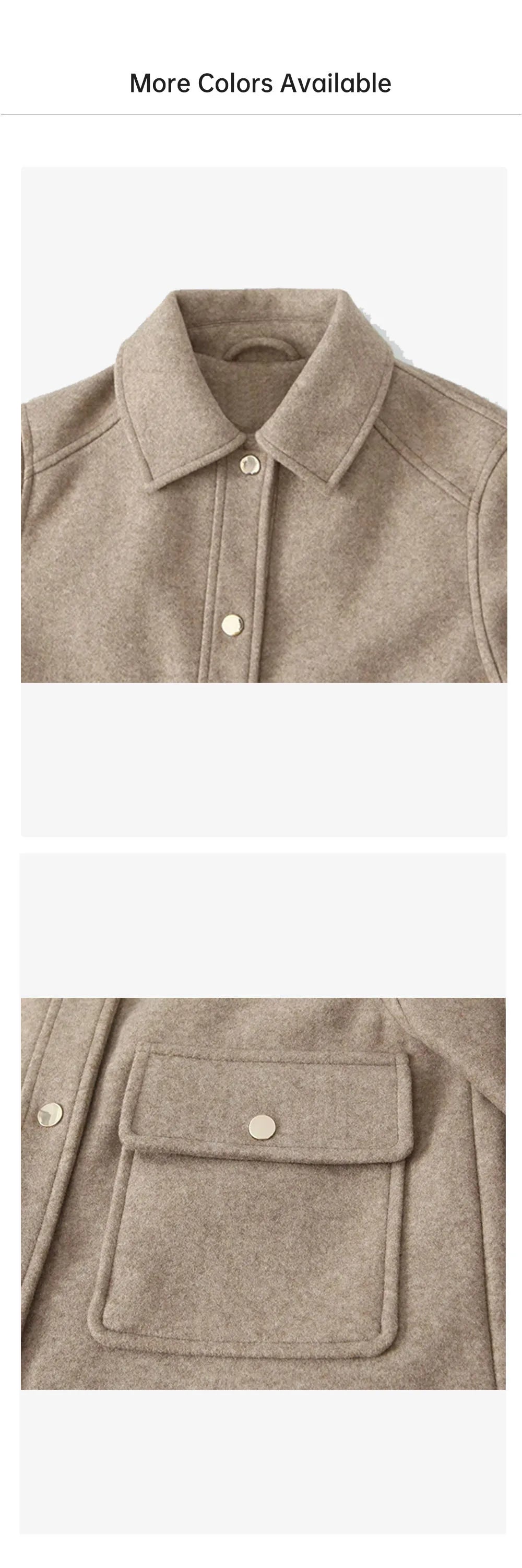 FARRUCCI Women’s Casual Polo Jacket — Autumn 2025