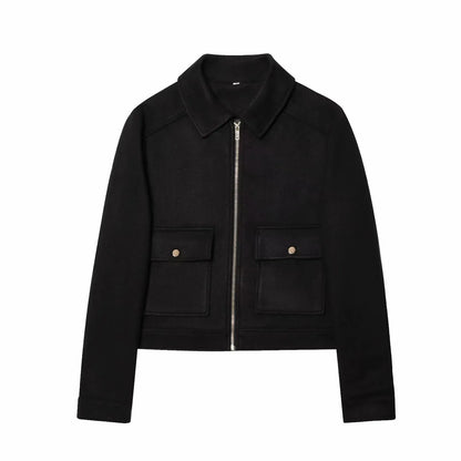FARRUCCI Women’s Zipper Jacket — Winter 2025