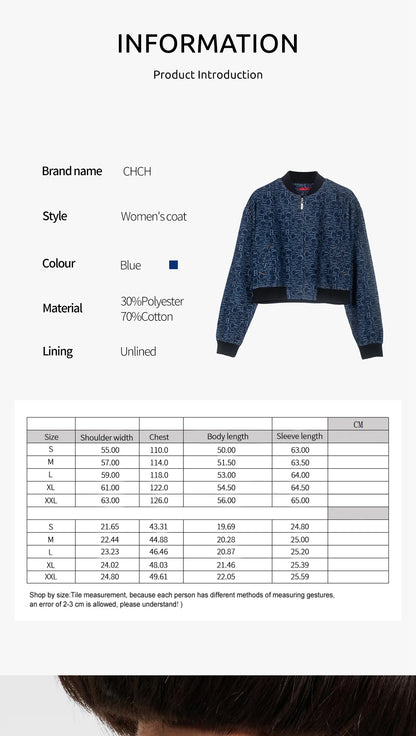 FARRUCCI Women’s Denim Jacket — Spring 2025