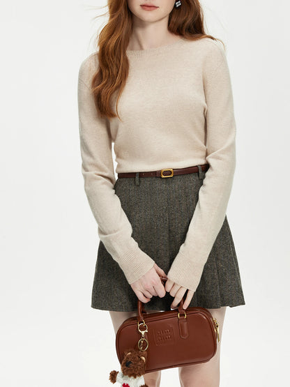 FARRUCCI 100% Wool Knit Sweater — Autumn 2025