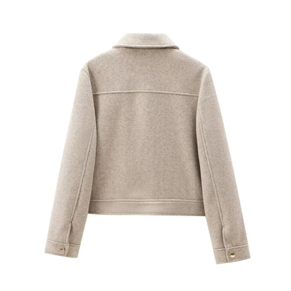 FARRUCCI Women’s Zipper Jacket — Winter 2025