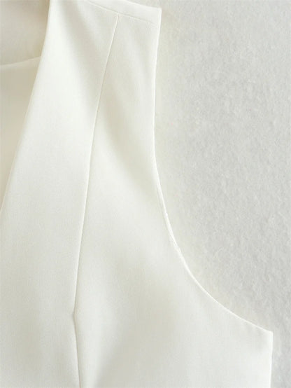 FARRUCCI Women’s Cropped Vest — Summer 2025
