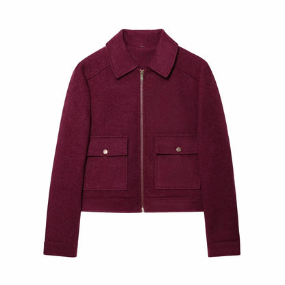 FARRUCCI Women’s Zipper Jacket — Winter 2025