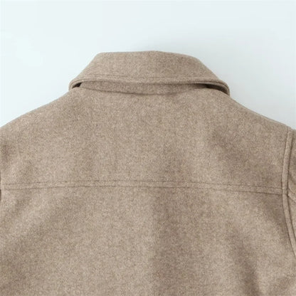FARRUCCI Women’s Casual Polo Jacket — Autumn 2025