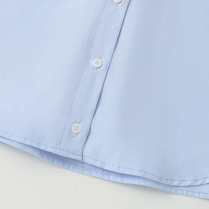 FARRUCCI Women’s Striped Long Sleeve Shirt | Oversized Casual Design — Summer 2025 Collection