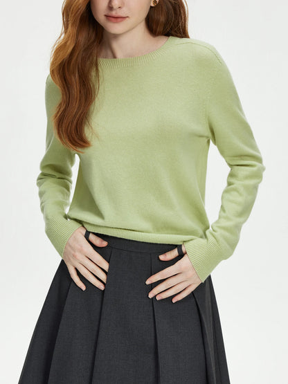 FARRUCCI 100% Wool Knit Sweater — Autumn 2025