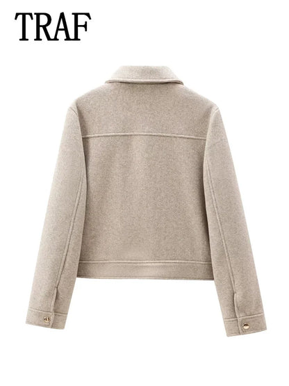 FARRUCCI Women’s Zipper Jacket — Winter 2025