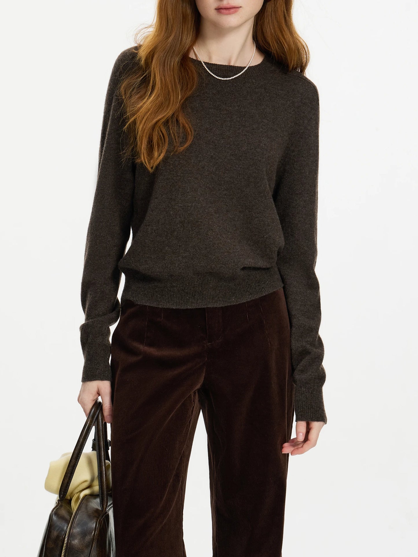FARRUCCI 100% Wool Knit Sweater — Autumn 2025