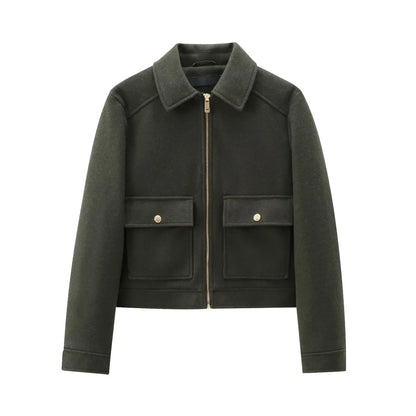 FARRUCCI Women’s Zipper Jacket — Winter 2025