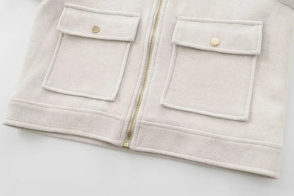 FARRUCCI Women’s Zipper Jacket — Winter 2025