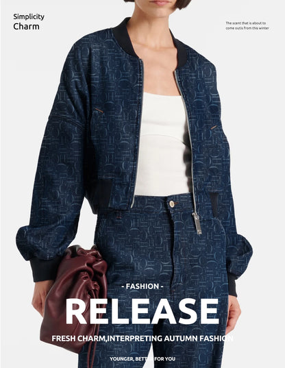 FARRUCCI Women’s Denim Jacket — Spring 2025