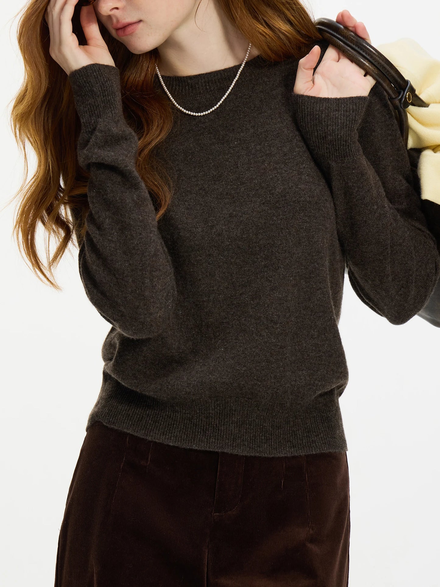FARRUCCI 100% Wool Knit Sweater — Autumn 2025